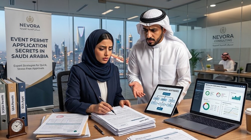 event permit application mistakes in Saudi Arabia